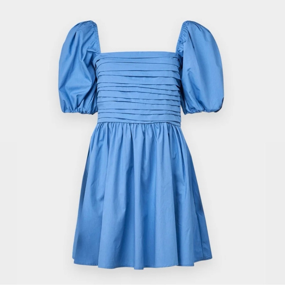 ABERCROMBIE & FITCH | Puff Sleeves Poplin Dress